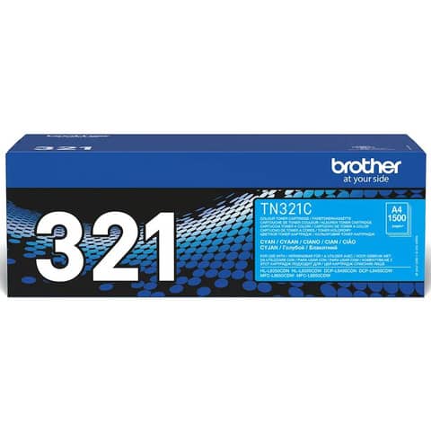 Toner standard 321 Brother ciano  TN-321C